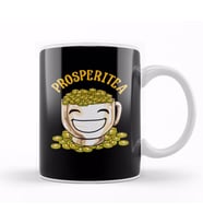 Funny Prosperitea Prosperity Tea Pun Gold Coins Kupa Bardak Porselen
