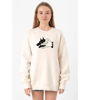 Jujutsu Kaisen Anime Divine Dogs Ekru Kadın 2ip Sweatshirt