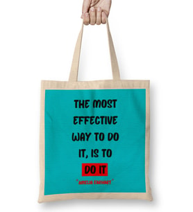 Motivational Quotes Sayings Words Gifts - Entrepreneurs İnspiration Success Work Typography Gifts Bez Çanta Uzun Saplı