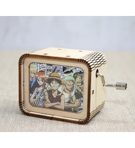 One Piece Müzik Kutusu (Krem)