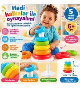GRF09 Doğa Dostu Renkli Halkalar