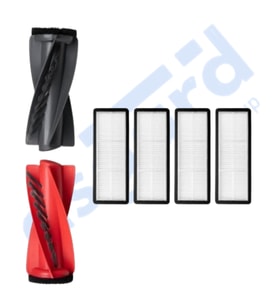 Roborock Qrevo Curv Uyumlu 1 Ana Fırça 4 Filtre PKT-iasgf0000609