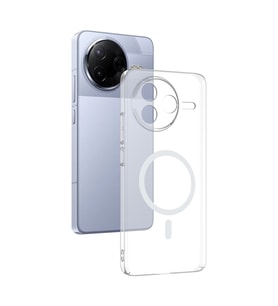 Poco F7 Pro Kılıf İnce Ve Sert Yapılı Şeffaf Magsafe Silikon Kapak RYC/London
