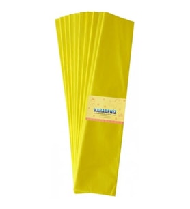 Lino Krapon Kağıdı Açık Sarı - 6 adet