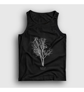 Presmono Unisex Siyah Tree Alice In Chains Atlet 8000tt