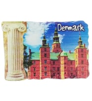 Danimarka Temalı Sütun Magnet (Karışık)