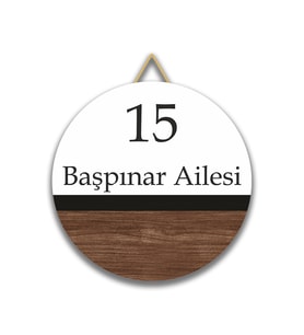 Kapı Süsü 25x25 cm