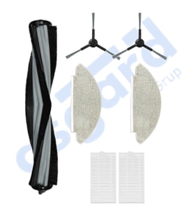 VİOMİ V5 – V5 PRO – ALPHA 2 PRO Uyumlu 1 Ana Fırça 2 Yan Fırça 2 Filtre 2 Mop PKT-iasgf0001006