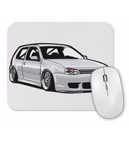 Stanced Out  Golf MK4 Mouse Pad
