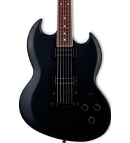 ESP LTD VOLSUNG-200 BLKS Lars Frederiksen Signature Elektro Gitar