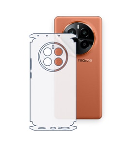 SChitec Realme GT5 Pro Uyumlu Fullbody Arka Kaplama Hidrojel Koruyucu Film