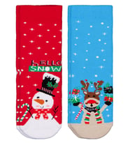 Civil Boys Hello Snow Havlu 2'li 3-11 Yaş Erkek Soket Çorap - Standart