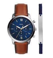 Fossil FFS5708SET Erkek Set Kol Saati ve Bileklik