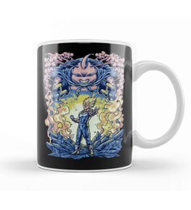 Majin Vegeta Kupa Bardak Porselen