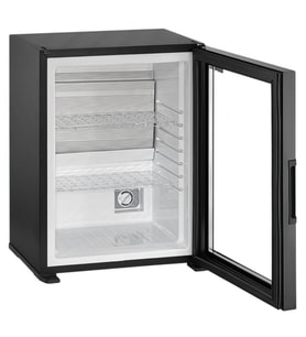 ISM Siyah Cam Kapılı Minibar Mini Buzdolabı Otel Tipi Sm-40g 40 Litre