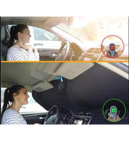 Katlanabilir Ön Cam Araba Güneşliği