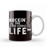 Mom Dogs Life Dog Owner Puppy Mother Animal Lover Pets Kupa Bardak Porselen