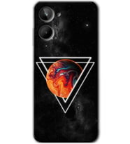 Realme 10 4G Kılıf HD Desen Baskılı Kılıf - Kızıl Gezegen