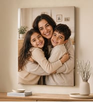 Kişiye Özel Fotoğraflı Kanvas Tablo