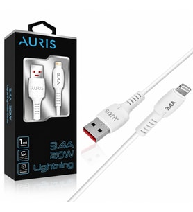 AURIS ARS-CB44 Lightning USB Kablo 3.4A / 20W