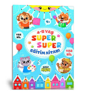 4-9 Yaş Süper Süper Eğitim Kitabı