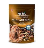 Reflex Mini Mix Bones Yarı Islak Köpek Ödül Kemiği 150 Gr