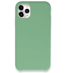 Newface Apple iPhone 11 Pro Max Kılıf Lansman Legant Silikon - Yeşil