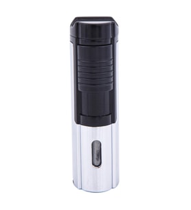 Parmida 3 Torch Pürmüz Gümüş Puro Çakmağı