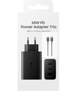 Pmr Type C & Type A Hızlı Şarj Aleti Üçlü 2*Type c- Usb (65W - 25W - 15W)