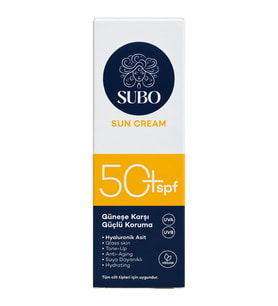 SUBO SUN 50+ SPF CREAM 50 ML
