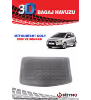 Mitsubishi Colt 2009 ve Sonrası 3D Bagaj Havuzu Bizymo