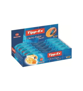 Tipp-Ex Şerit Daksil Micro Tape Twist 5 Mm x 8 Metre (10 Adet Daksil)