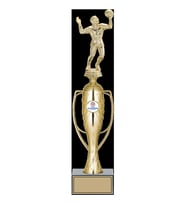 ODAK KUPA - Figürlü Kupalar - Voleybol Erkek Figürlü Kupalar FG-025 A - 38 cm