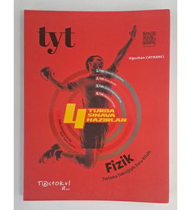 TEST OKUL PLUS YAYINLARI TYT FİZİK TURLAMA TEKNİĞİYLE SORU KİTABI ( 2.EL )