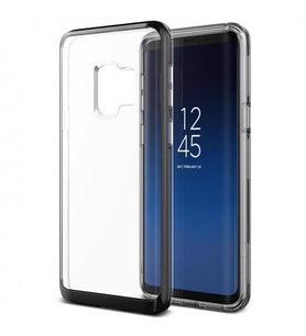 VRS Design Galaxy S9 ile Uyumlu Crystal Bumper Kılıf Metallic Black