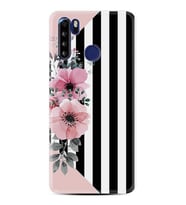 Reeder P13 Blue Max Kılıf Desenli Silikon Flowers 4