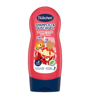 Bübchen Çocuk Şampuan&Duş Jeli 2 in 1 Spaghetti-Eis Monster 230 ml (Çok Renkli)