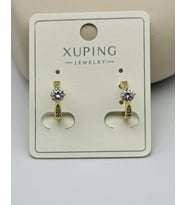 Xuping Gold Mini Taşlı Küpe 25-xpkp236