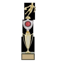 ODAK KUPA - Figürlü Kupalar - Basketbol Kadın Figürlü Kupalar FG-042 B - 44 cm