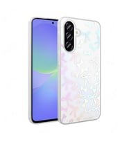 Galaxy A36 Kılıf Şeffaf Figürlü Folk Sert Kılıf Fiyonk