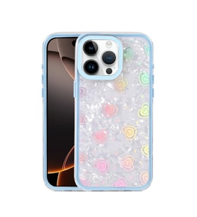 Apple iPhone 16 Pro Max Lumi Desenli Kapak - Mavi