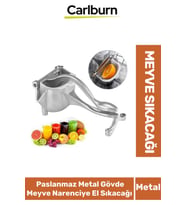 Özel Üretim Dayanıklı Paslanmaz Sağlam Metal Gövde Meyve Narenciye El Sıkacağı