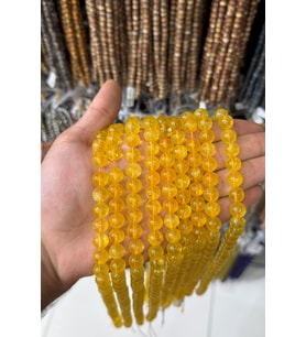 Sitrin Taşı Küre Kesim 10mm Doğal Taş Dizi