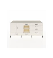 Kronos Konsol 4 Raflı 7 Çekmeceli 2 Kapaklı 220x59x99 Aytaşı-Aytaşı/Aytaşı