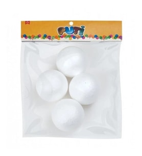 PUTİ 4780 KÖPÜK TOP 7 CM 4'LÜ