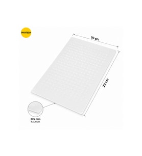 Yanmaz Silikon Kaymaz Seperatör Pedi 29x19 Cm 300 Derece Isıya Dayanıklı Çok Amaçlı Mat