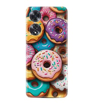 Oppo A60 Kılıf Boutique Baskılı Resimli Donut Pcode -031
