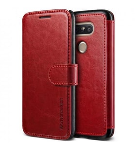 Verus G5 ile Uyumlu Case Dandy Layered Series Kılıf Wine Black