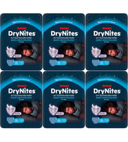 Drynites Emici Gece Külodu/Külot Bez Erkek 13+ Yaş (48-60KG) X Large 54 Adet (6PK*9)