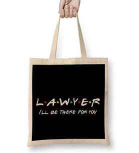 Lawyer I'll Be There For You Bez Çanta Uzun Saplı